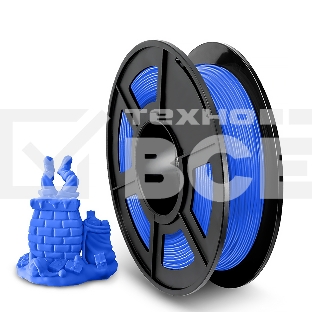 Филамент NVPRINT TPU Blue для 3D печати диаметр 1.75мм  длина 165 метров  масса 0,5 кг