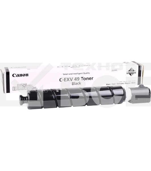 Картридж лазерный Canon C-EXV49BK (8524B002) черный (36 000 стр) для Canon imageRUNNER ADVANCE серий C3300, C3500, DX C3700, DX C3800