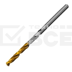 Сверло спиральное по металлу 3,5 x 70мм, Р6М5, Golden Tip, многогранная заточка, 2шт. Denzel, фото5