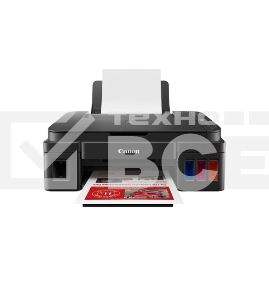 МФУ струйный Canon PIXMA G3410 (2315C009), A4, цветное, печ. 8.8 стр/мин (ч/б) 5 стр/мин (цвет), скан. до 19 стр/мин., 4800x1200 dpi (принтер) 1200х600 dpi (сканер), USB, Wi-Fi
