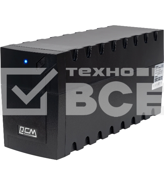 Источник бесперебойного питания Powercom Raptor RPT-600AP SE 360Вт 600ВА черный