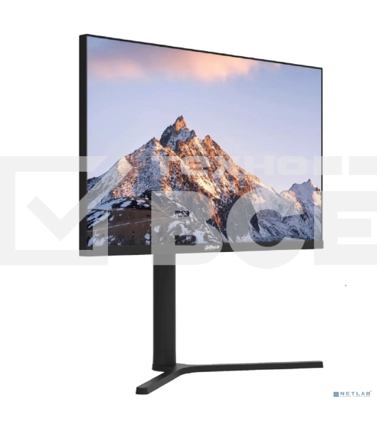 Монитор 23.8' Dahua DHI-LM24-B201A IPS 1920x1080, 100 Гц, 5 мс, 16:9, 250 кд/м2, 1xHDMI, 1xDP, 1xVGA, черный