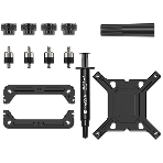 Кулер для процессора ID-COOLING FROZN A410 TD LGA1851/1700/1200/115X/AM5/AM4 (10шт/кор, TDP 220W, PWM, 4 тепл.трубки прямого контакта, FAN 120мм, черный) RET, фото13