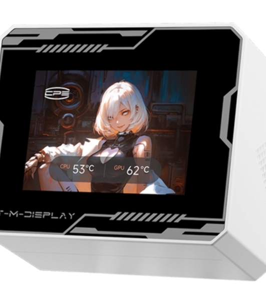 Система охлаждения PCCooler GT360 ARGb Display WH (310W, 360мм, LED temp., белый, ARGb/Fans: 3x120мм, 99CFM, 41.5dBA, 3000RPM/Pump 15dBA, 2600RPM, Rad thickness 27мм/S: 1851, 1700, 1200, 115X, AM5, AM4)