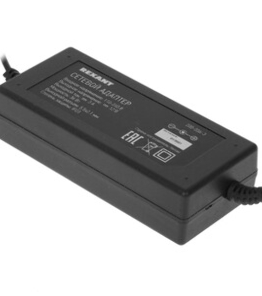 Источник питания Rexant 110-220 V AC/12 V DC 3 А 36 W с DC разъемом подключения 5.5х2.1, без влагозащиты (IP23)