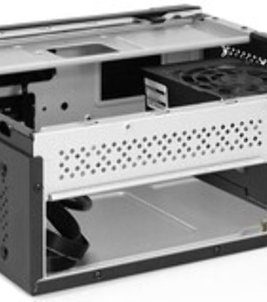 Компьютерный корпус Desktop ExeGate FL-102-TPS350 (mini-ITX, БП TPS350 с вент. 8см, 2*USB + 1*USB 3.0, аудио, черный)