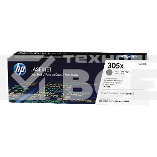 Картридж лазерный HP CE410XD черный двойная упаковка для CLJ Pro 300 Color M351/Pro 400 Color M451/Pro 300 Color MFP M375/Pro 400 Color MFP M475 2 х 4000 стр.