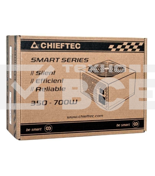 Блок питания Chieftec GPS-450A8, 450Вт, 80 PLUS, 120мм, черный