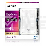 Внешний жесткий диск Silicon Power USB 3.0 1Tb A30 SP010TBPHDA30S3W Armor 2.5