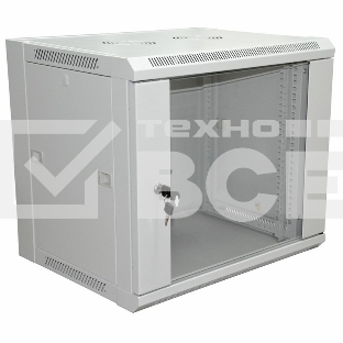 Настенный шкаф RexantPRO 6U 600×450×370 мм (ШxГxВ) 19