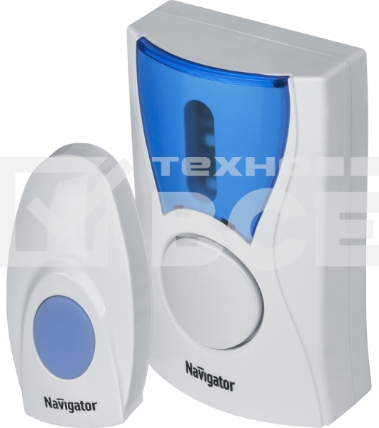 Звонок беспроводной 61 268 NDB-A-DC02-1V1-WH Navigator 61268