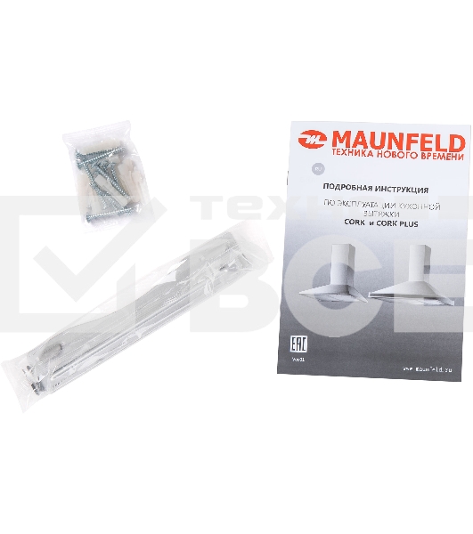 Кухонная вытяжка Maunfeld Cork 60 черный