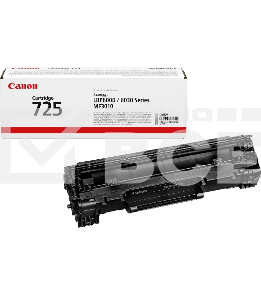 Картридж лазерный Canon Cartridge 725 (3484B002/3484B005) черный (1600 стр) для LBP6000/6000B