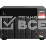 Сетевое хранилище без дисков SMB QNAP TS-673A-8G NAS, 6 trays 3,5