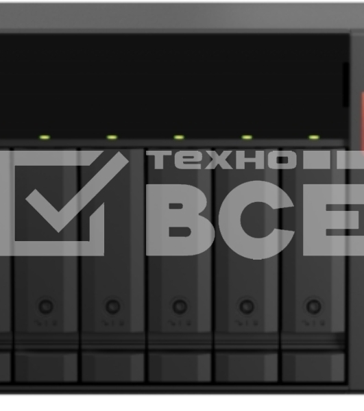Сетевое хранилище без дисков SMB QNAP TS-673A-8G NAS, 6 trays 3,5