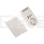 Адаптер USB (2хUSB-A + USB-С) + розетка 220-250В с подсветкой и подставкой для телефона Rexant, фото4