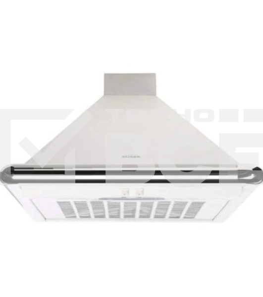 Вытяжка Elikor Saturn 60P-180-V1L WHITE/STEEL
