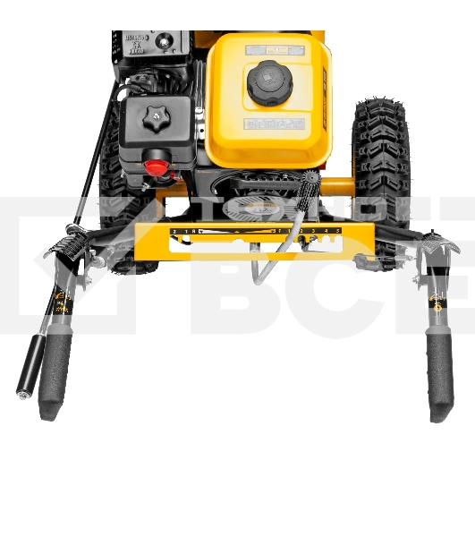 Бензиновая снегоуборочная машина SB 560, 212cc, ручной старт Denzel