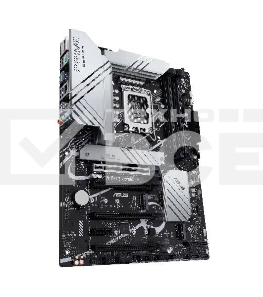 Материнская плата ASUS PRIME Z790-P, LGA 1700, Intel Z790, 4xDDR5, 4xSATA, 3xM.2 PCIe 4.0 x4, 1xPCIe 5.0 x16, 3xPCIe x4, 1xPCIe x1, 1xHDMI, 1xDP, 1xUSB-C 3.2 Gen 2x2, 1xUSB 3.2 Gen 2, 2xUSB 3.2 Gen 1, 4xUSB 2.0, 1x 2.5Gb LAN, 3x3.5 мм, 7.1, ATX