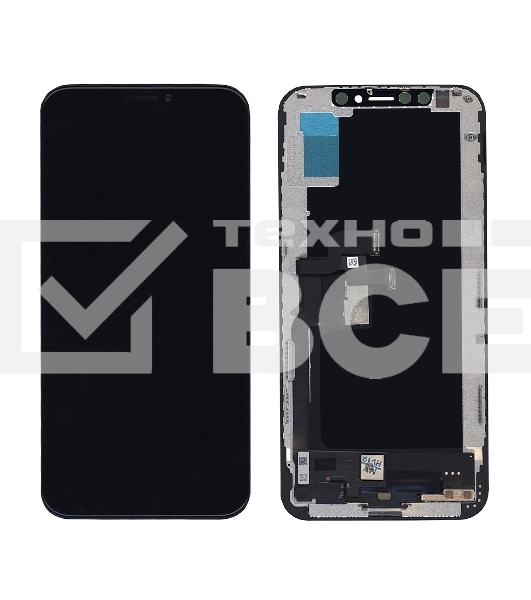 Дисплей для Apple iPhone XS в сборе с тачскрином (TFT) черный