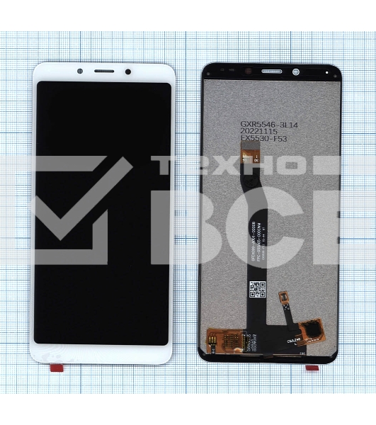 Дисплей для Xiaomi Redmi 6, Redmi 6A в сборе с тачскрином (copy) белый
