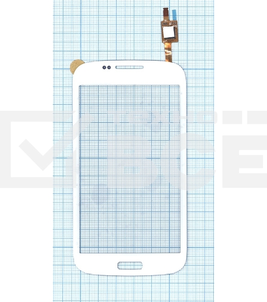 Сенсорное стекло (тачскрин) для Samsung Galaxy Core GT-I8260/8262, белое