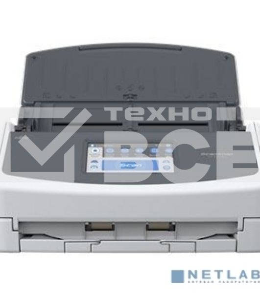 Документ сканер Fujitsu ScanSnap iX1600 А4, двухсторонний, 40 стр/мин, автопод. 50 листов, сенсорный дисплей, Wi-Fi, USB 3.2