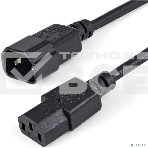 Кабель питания Filum С13- C14, 3х0.5мм, 220В, 6A, чёрный, 3м [FL-PC6-C13-C14-3M] (873337), фото 1