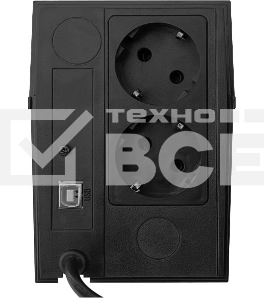 Источник бесперебойного питания Powercom Raptor RPT-600AP SE 360Вт 600ВА черный