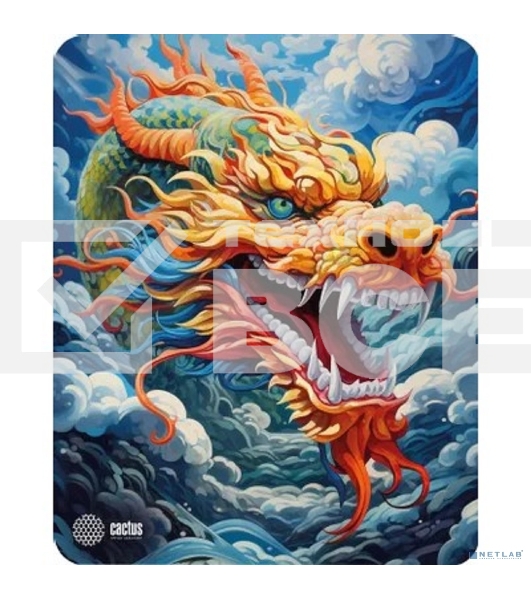 Коврик для мыши Cactus Colorful Dragon CS-MP-D07M 300x250x3мм