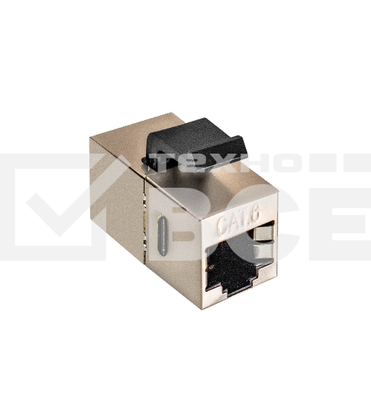 Модуль проходной ExeGate CP45-KJ-SH-C5e (RJ45-RJ45 формата Keystone Jack, Кат.5e, экранированный)