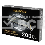Накопитель SSD ADATA LEGEND 860, 2Tb, PCIe 4.0 x4, M.2 2280, NVMe, R/W 6000/5000, с радиатором, фото6