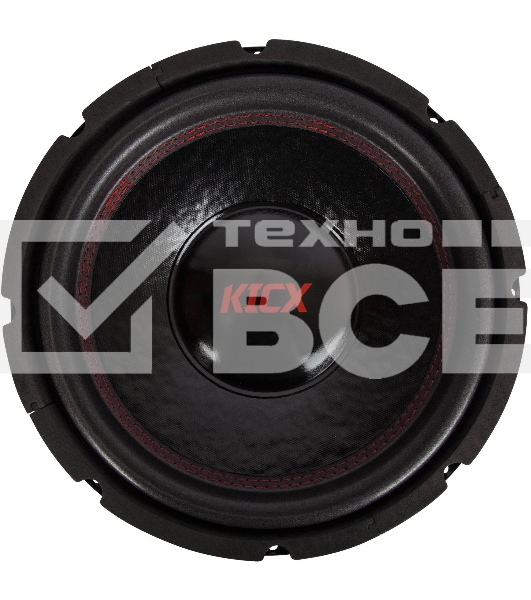 Сабвуфер автомобильный Kicx GT-12M 500Вт пассивный (30см/12')