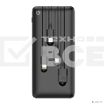 Портативный аккумулятор Powerbank Perfeo ABSOLUTE 10000mah In Micro usb,USB /Out USB,Micro usb,Type-C,Lightning, 2.1А/ черный (PF_B4878), фото11