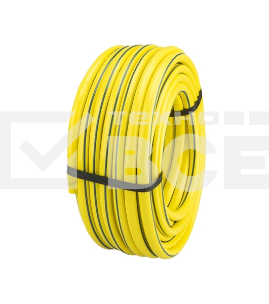 Комплект для полива Профи Плюс (шланг ПВХ 3-слойный армированный 1/2' 25м, коннекторы, адаптер, распылитель) ЧЕТЫРЕ СЕЗОНА