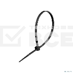 Стяжка (хомут) нейлоновая ExeGate EX293132RUS CV66-300x7.5B (нейлон 6.6, 300x7.5 мм, неоткрывающаяся, halogen free, -40°C - +85°C, черная, 100 шт), фото4