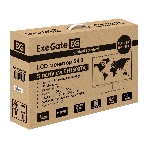 Монитор с аудио 24.5' ExeGate SmartView EH1500TA (IPS LED Grade A+, FHD, 1920x1080@75Гц, 16:9, 250cd/m2, 1000:1, 3-5ms, Speakers, audio-out, D-Sub, HDMI, DisplayPort, USB, кабель HDMI 1,5м, VESA, регулировка наклона (tilt), чёрный), фото 1