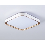 Потолочный светодиодный светильник Ambrella light FZ1253 WH/GD белый/золото 18W 5000K 250*250*60 (Без ПДУ), фото 1