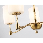 Люстра Ambrella light LH56051/5 BS/FR латунь/белый матовый E14*5 max 40W D590*950, фото5