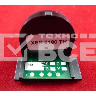 Чип ELP для Xerox Phaser 6180 черный, 8K (Китай)