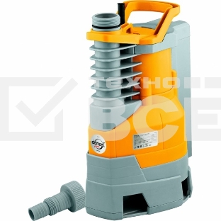 Насос Denzel DPХ800 дренажный х-pro 800Вт подъем 8м 13500л/ч