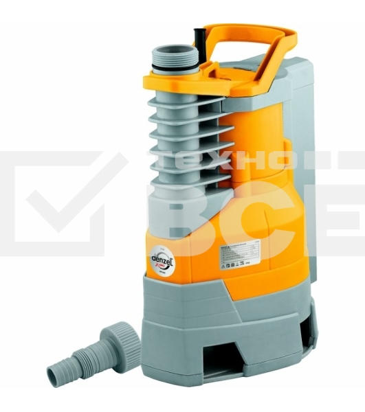 Насос Denzel DPХ800 дренажный х-pro 800Вт подъем 8м 13500л/ч
