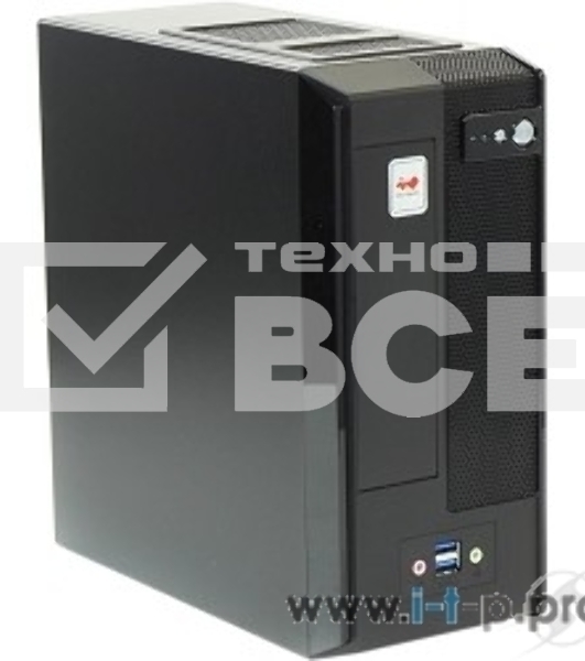 Компьютерный корпус INWIN BM677BL USB3.0 (Slim Chassis, Mini-ITX/Mini-DTX , 160W IP-AD160-2, USB3.0+Audio, черный) <6115718>