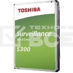 Жесткий диск Toshiba SATA-III 10Tb HDWT31AUZSVA Surveillance S300 (7200rpm) 256Mb 3.5