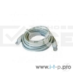 Коммутационный шнур Комм шнур, UTP, кат 5e, 50m с RJ45 серый, фото 1