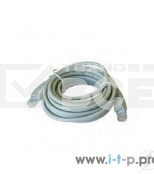 Коммутационный шнур Комм шнур, UTP, кат 5e, 50m с RJ45 серый