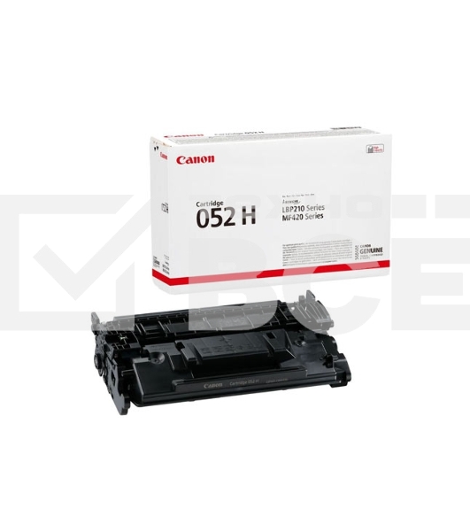 Картридж лазерный Canon 052 H 2200C002 черный (9200 стр.) для Canon MF421dw/MF426dw/MF428x/MF429x