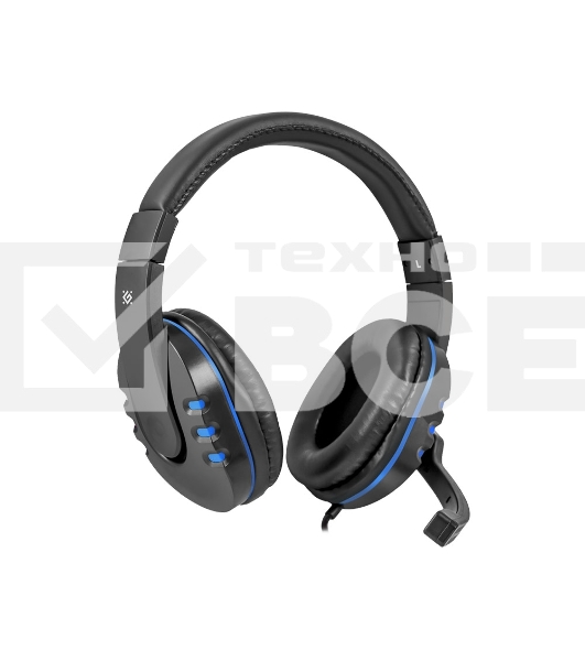 Гарнитура Defender GAMING WARHEAD G-160 BLACK/BLUE