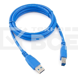 Кабель Gembird CCP-USB3-AMBM-6 USB 3.0 PRO кабель для соед. 1.8м AM/BM позол. контакты, пакет