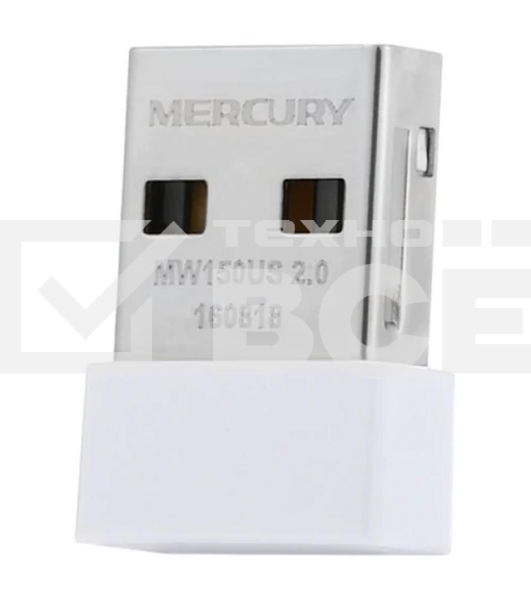 Адаптер Mercusys MW150US N150 Nano Wi-Fi USB-адаптер